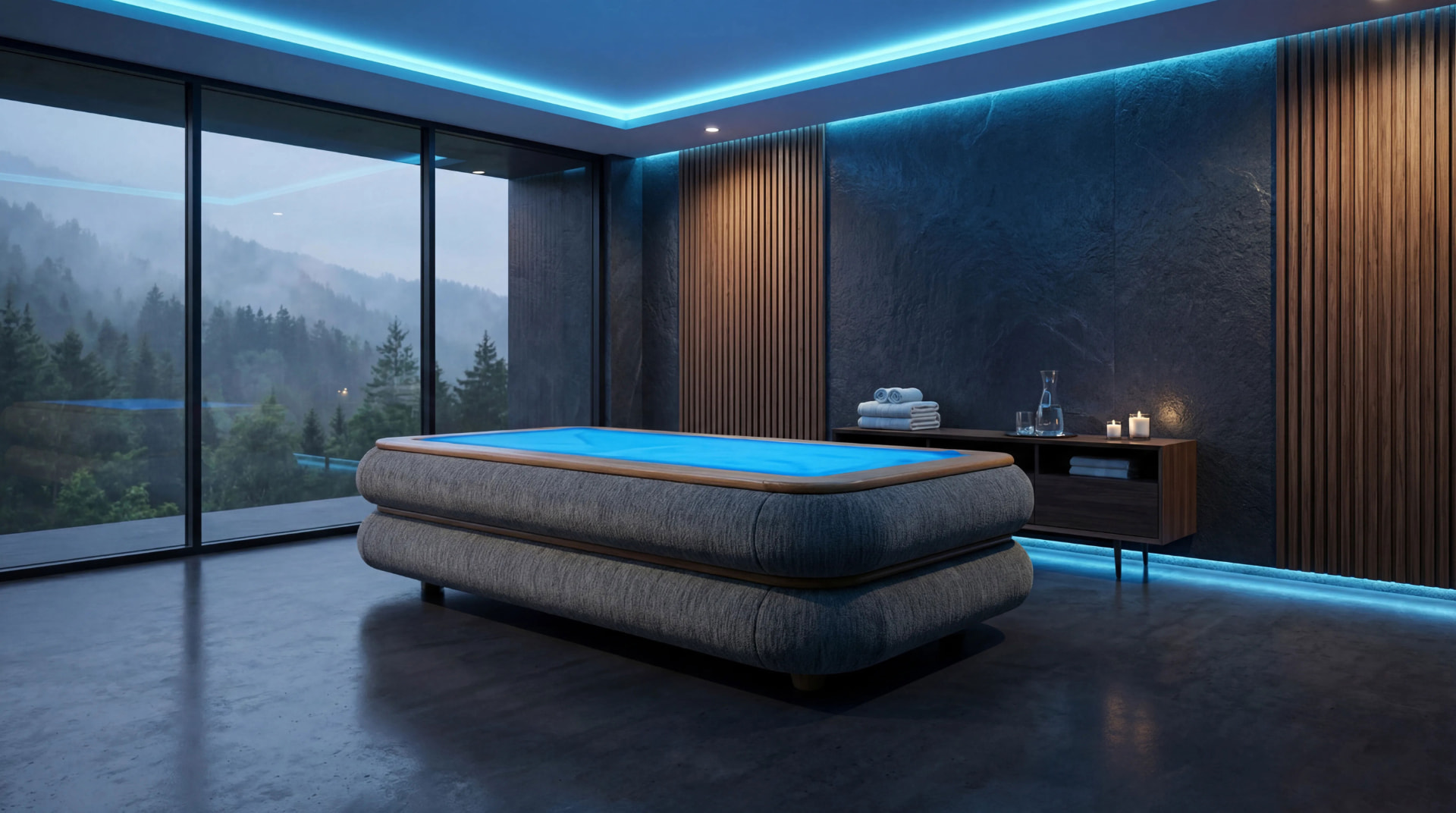 Beauty center contemporaneo progettato da Wellness World